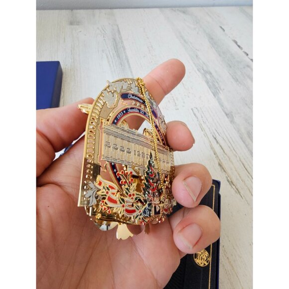 White House Franklin Roosevelt 2017 ornament eagle president Americana gold Maxi - Picture 7 of 10